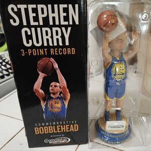 Steph Curry Bobblehead 2012-2013 3pt Record Brandnew Still In Plastic
